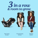 True3Fit LX 3-in-1 Slimfit Car Seat - Gotham