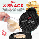 Dash Express Waffle Maker - Aqua - 8-Inch Dual Nonstick Waffle Iron