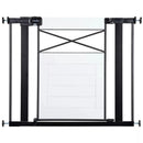 Easy Install Wall-Through Gate - Black