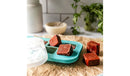 Souper Cubes 10oz Food Freezing Tray with Lid- Aqua Blue