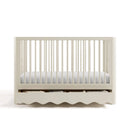 Casablanca Convertible Crib with Drawer - Frosted Oat