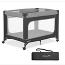 Portable Baby Playard - Black & White