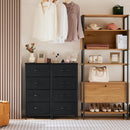Dresser with 4 Drawers - Black