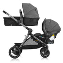 Evenflo Pivot Xpand Travel System with LiteMax - Sabino Gray