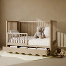 Convertible Crib with Drawer - Driftwood