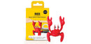 Ototo Holiday Gift Silicone Red Crab Spoon Rest Steam Releaser