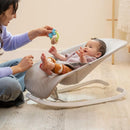 Spring 2-in-1 Infant Bouncer & Rocker, Lightweight with 3 Recline Positions