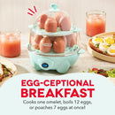 Deluxe Egg Cooker - Aqua