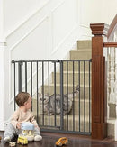 28.9-42.1" Wide Baby Gate for Stairs