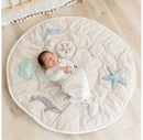 Cotton Quilted Activity Playmat - Cove