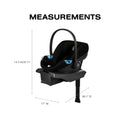 Aton G2 Infant Car Seat with Load Leg Base - Moon Black