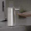 9oz Automatic Sensor Pump - Touchless Liquid Soap Dispenser - Stainless Steel