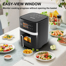 6QT Air Fryer - Black