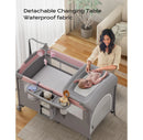 5-in-1 Baby Playard - Pink