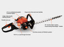 ECHO HC-155 Hedge Trimmer 24" Double Sided Cutting 21.2cc Engine