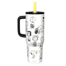 Peanuts 30 fl oz Tumbler with Handle White