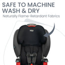 Grow with You Harness SafeWash Booster Car Seat - Mod Black