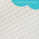 Contoured Changing Pad With Waterproof Liner And Safety Strap