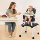 8 in 1 Baby High Chair - Dark Grey