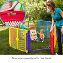 Superyard Colorplay Ultimate 6 Panel Free Standing Play Yard