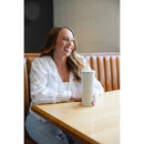 Lidded Stainless Steel Tumbler - 24 oz