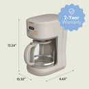 12 Cup Programmable Coffee Maker