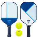2 Player Poly Paddle with Ball Set - Blue