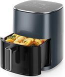 6QT Air Fryer with Window, Square Airfryer Oven 12-in-1