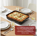 Simply Cook 13"x16" Nonstick Roaster Black