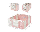 Portable Foldable Baby Playpen with Game Panel