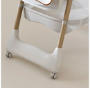 5 in 1 Convertible High Chair - White