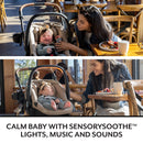 Travel System with Rotating Infant Car Seat - Black