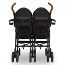 PowerGlyde Plus Side By Side Double Stroller - Black - Jeep