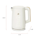 1.7-Liter Electric Kettle by Drew Barrymore - White Icing