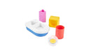 Skip Hop STEM Bath Toys - Boat & Bubbles 5pc