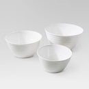 3pc Plastic Nesting Serving Bowls