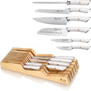 Elbert Series German Steel Forged 7-Piece In-Drawer Set - Bamboo