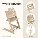 Tripp Trapp High Chair With Baby Set V2 - Oak Natural