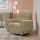 Rainbow Recliner and Swivel Glider - Latte Teddy Loop