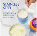 Stainless Steel Baby Formula Stacker and Dispenser