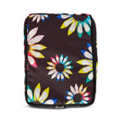 Large Checked Spinner Suitcase - Emerald