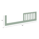 DaVinci Toddler Bed Conversion Kit for Marley - Light Sage