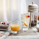 Clear Glass Drinkware Set - 16 Piece