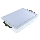 11"x16" Snacklebox with Locking Plastic Cutting Board Lid