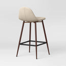 24" Copley Counter Height Barstool with Footrest - Cream