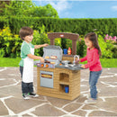 Outdoor BBQ Play Food and Toy Kitchen - 13pc