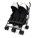 3D Lite Double Convenience Stroller - Black
