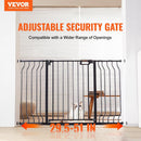 Extra Wide Safety Gate - Black