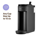Single-Serve K-Cup Pod Coffee Maker - Black