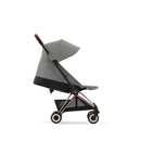 COYA Stroller - Rose Gold Frame + Mirage Grey Seat